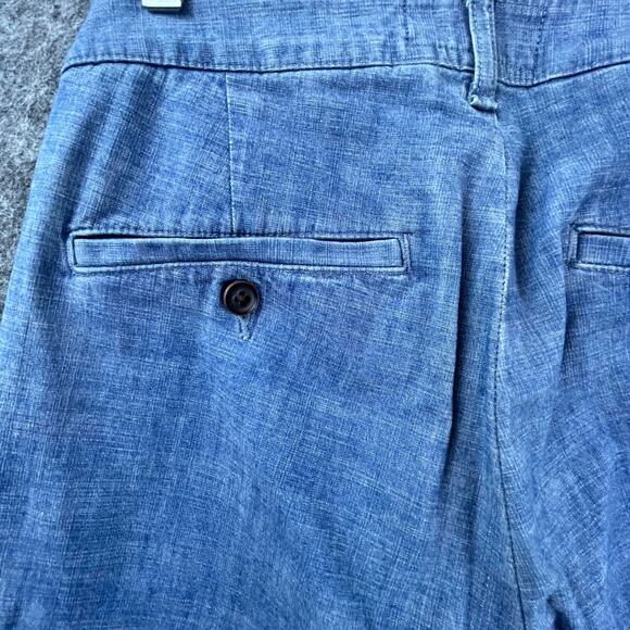 Abercormbie & Fitch Pants Mens 28 Blue Stretch Langdon Slim Tapered Academia - Picture 3 of 8